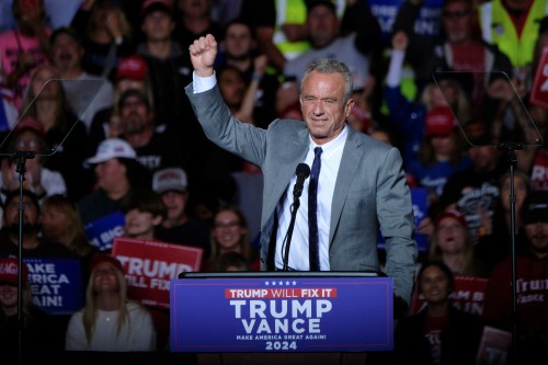 RFK Jr. to meet Romanian presidential frontrunner in Bucharest next week, local TV says