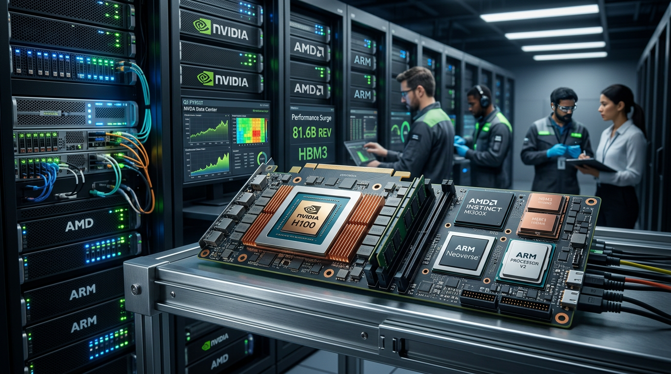 NVDA, ARM, AMD: The AI Chip Supercycle Just Printed Its Loudest Number Yet