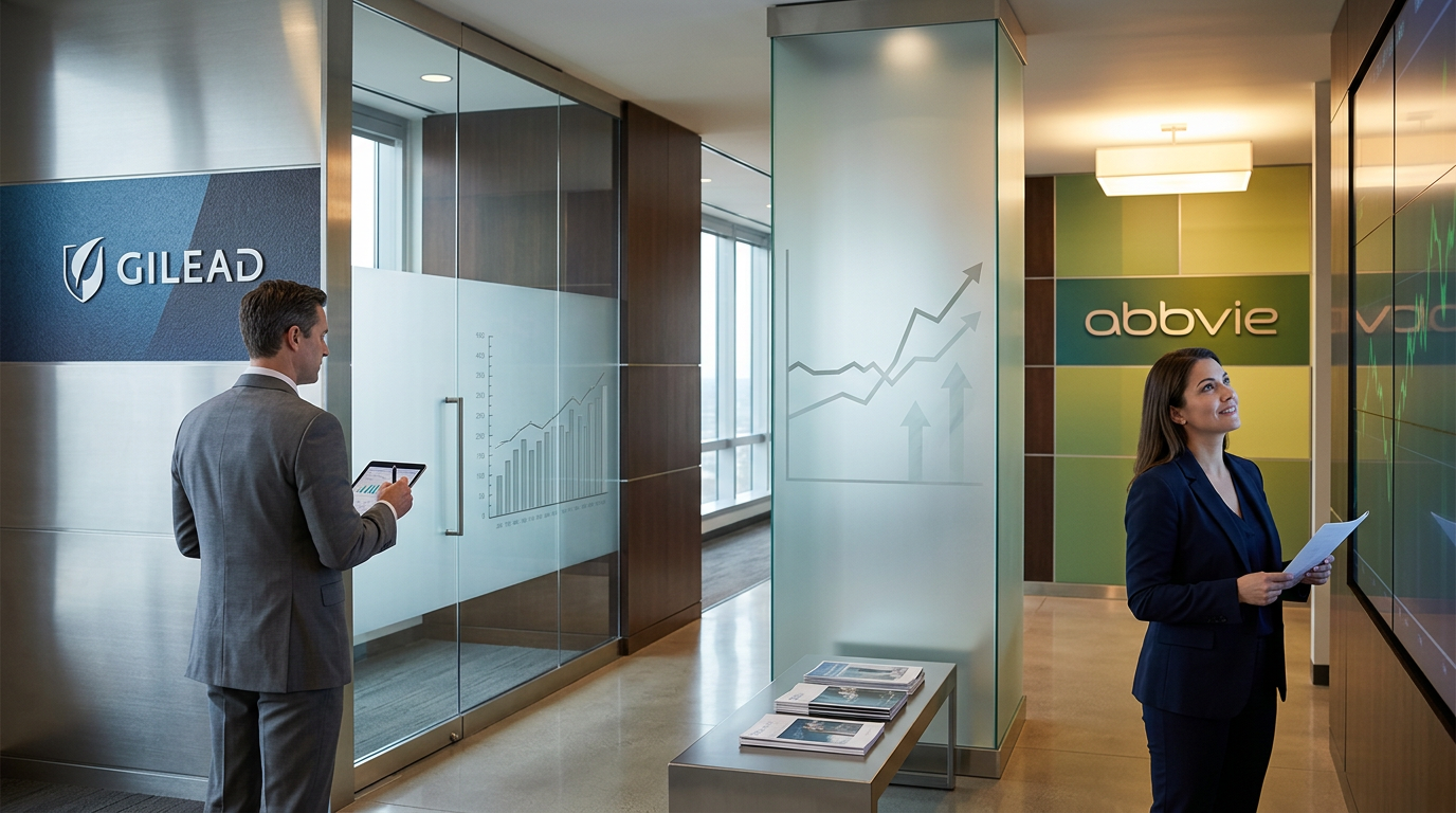 Gilead Trades at 13x. AbbVie Just Raised Guidance Again. One Is Priced Wrong.