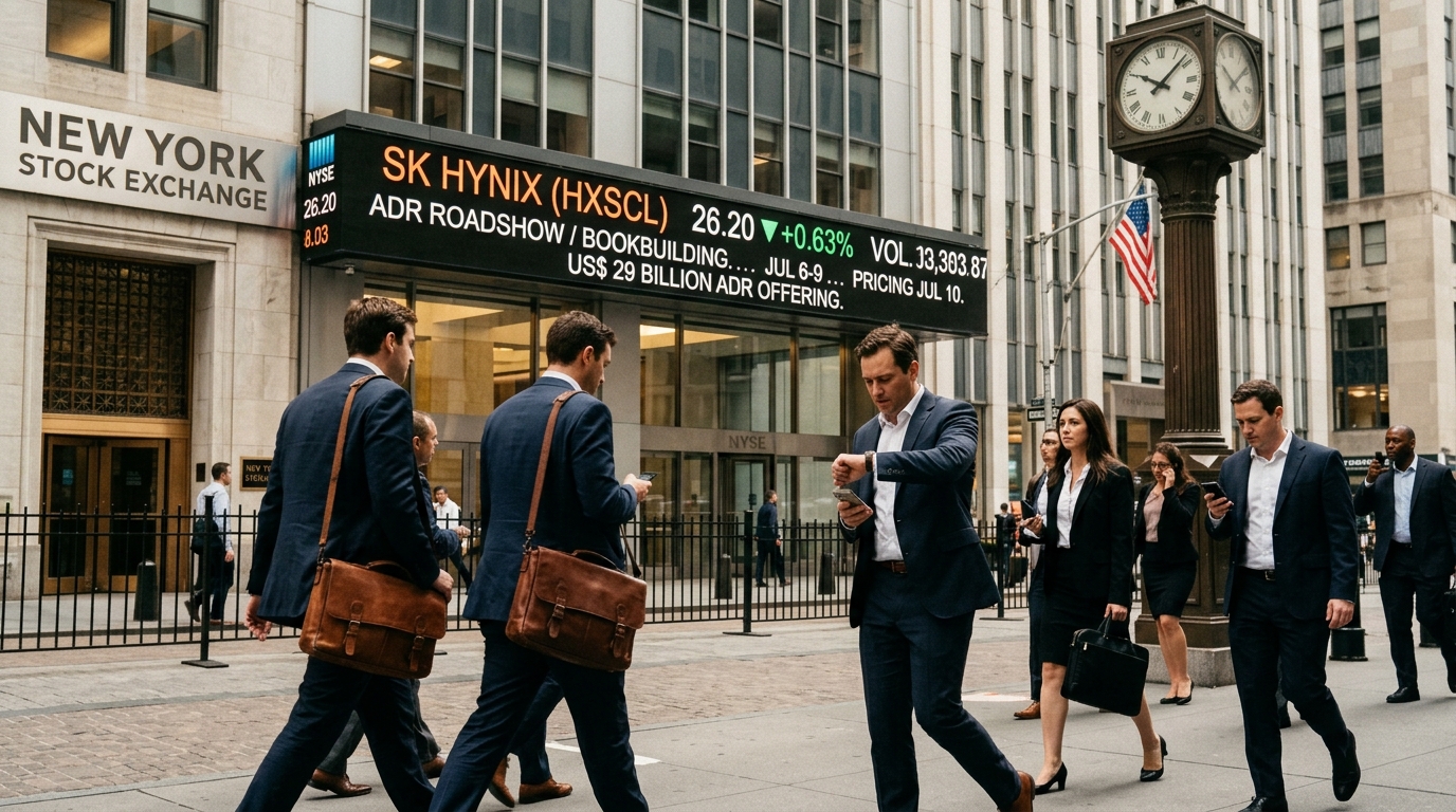 SK Hynix&rsquo;s Roadshow Starts Today. The Clock Is Already Running.
