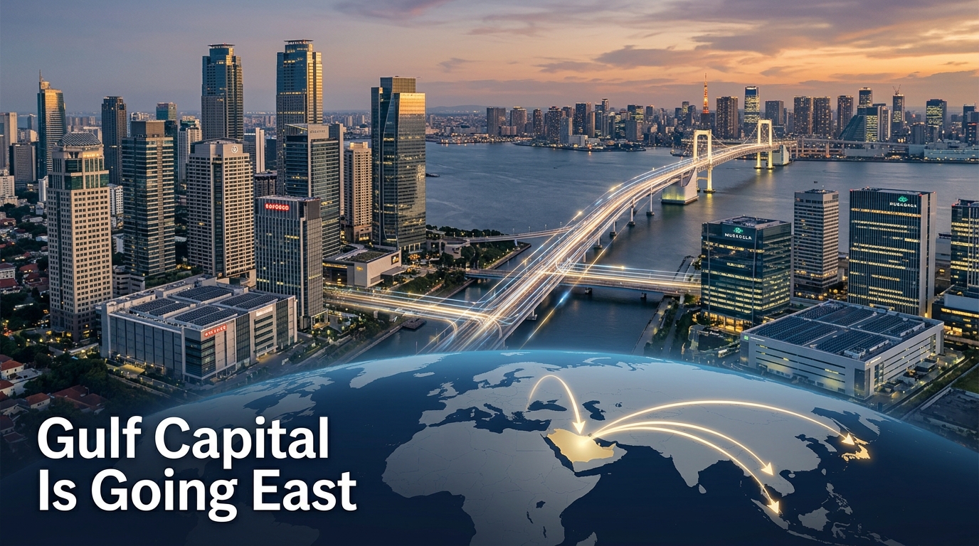 Gulf Capital Is Going East. Two Deals Explain Why.
