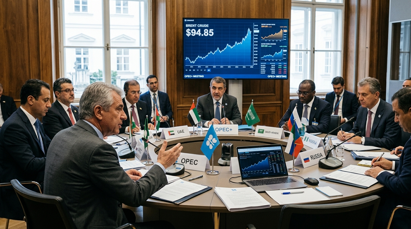 OPEC+ Meets Sunday With Brent Near $95. Energy Stocks Need a Plan.