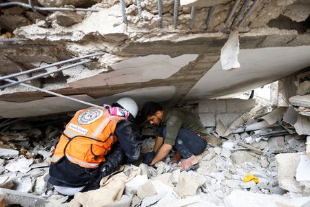 Israel shows images of tanks in Gaza as war on Hamas militants deepens